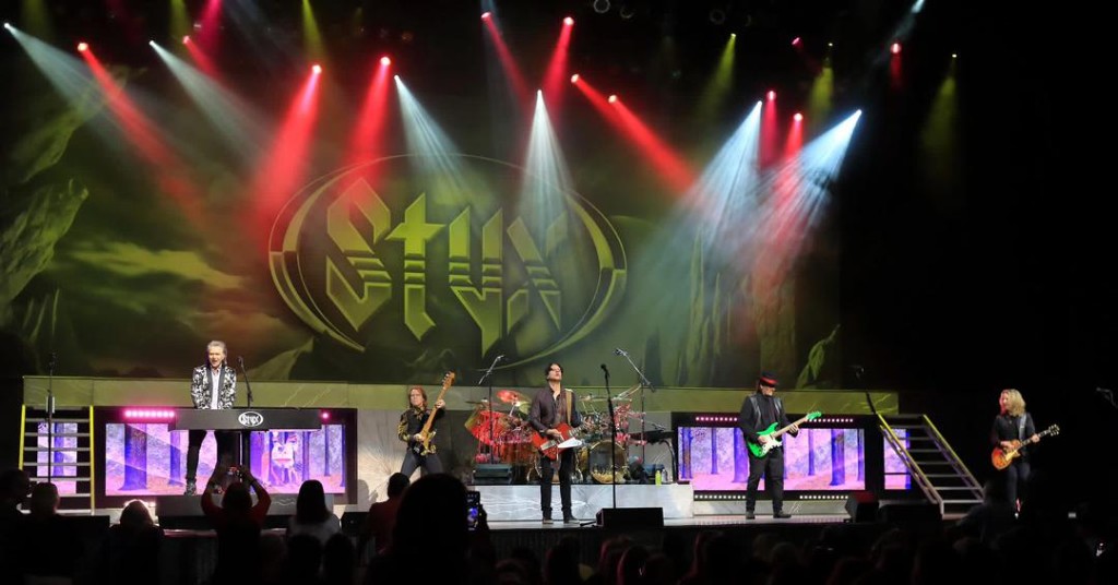 Concert stage lights